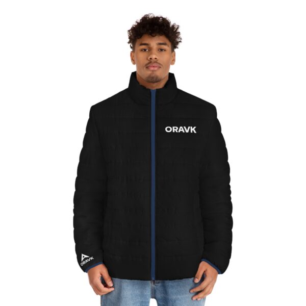 Men's Grey Puffer Jacket