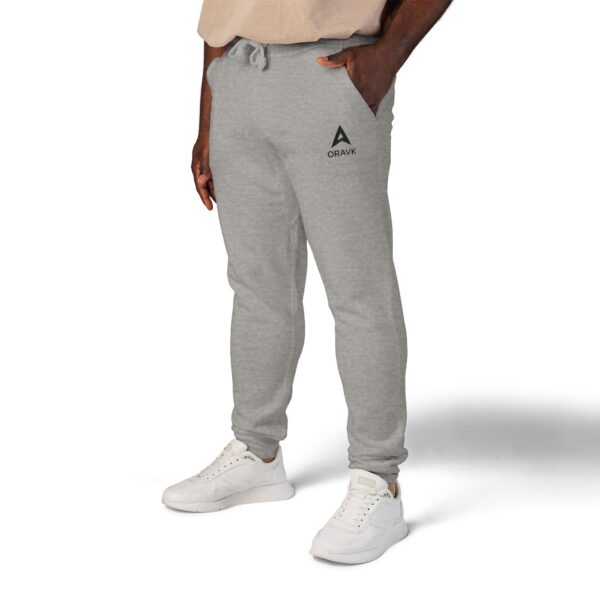 Embroidered Fleece Sweatpants