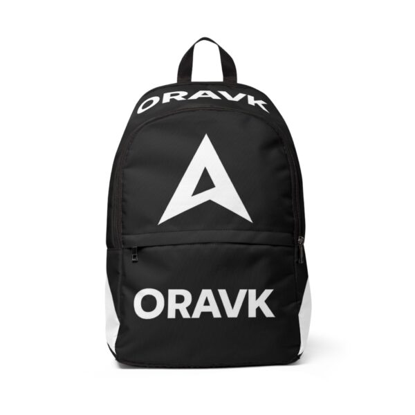 Backpack Black Graphic Daypack
